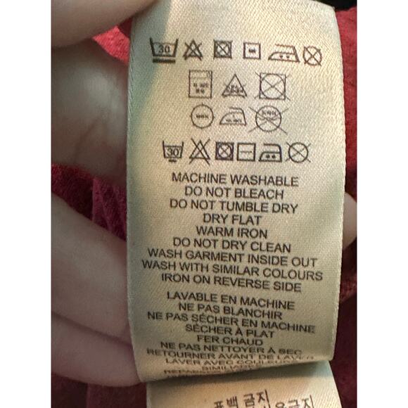 Burberry red circular logo short sleeves t shirt size Medium - Picture 5 of 13